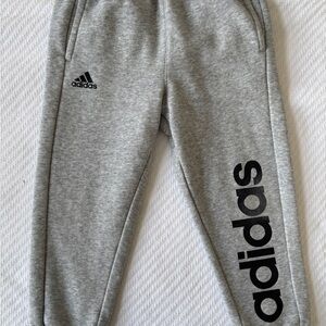 Adidas Kids Light Gray Joggers